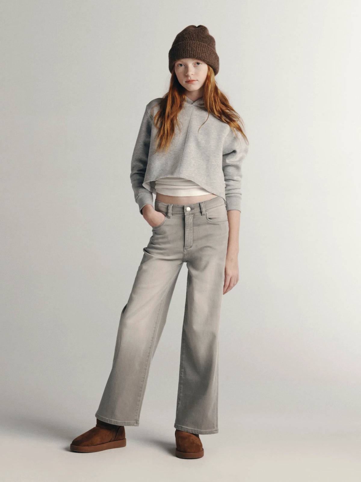 Washed Grey Knit