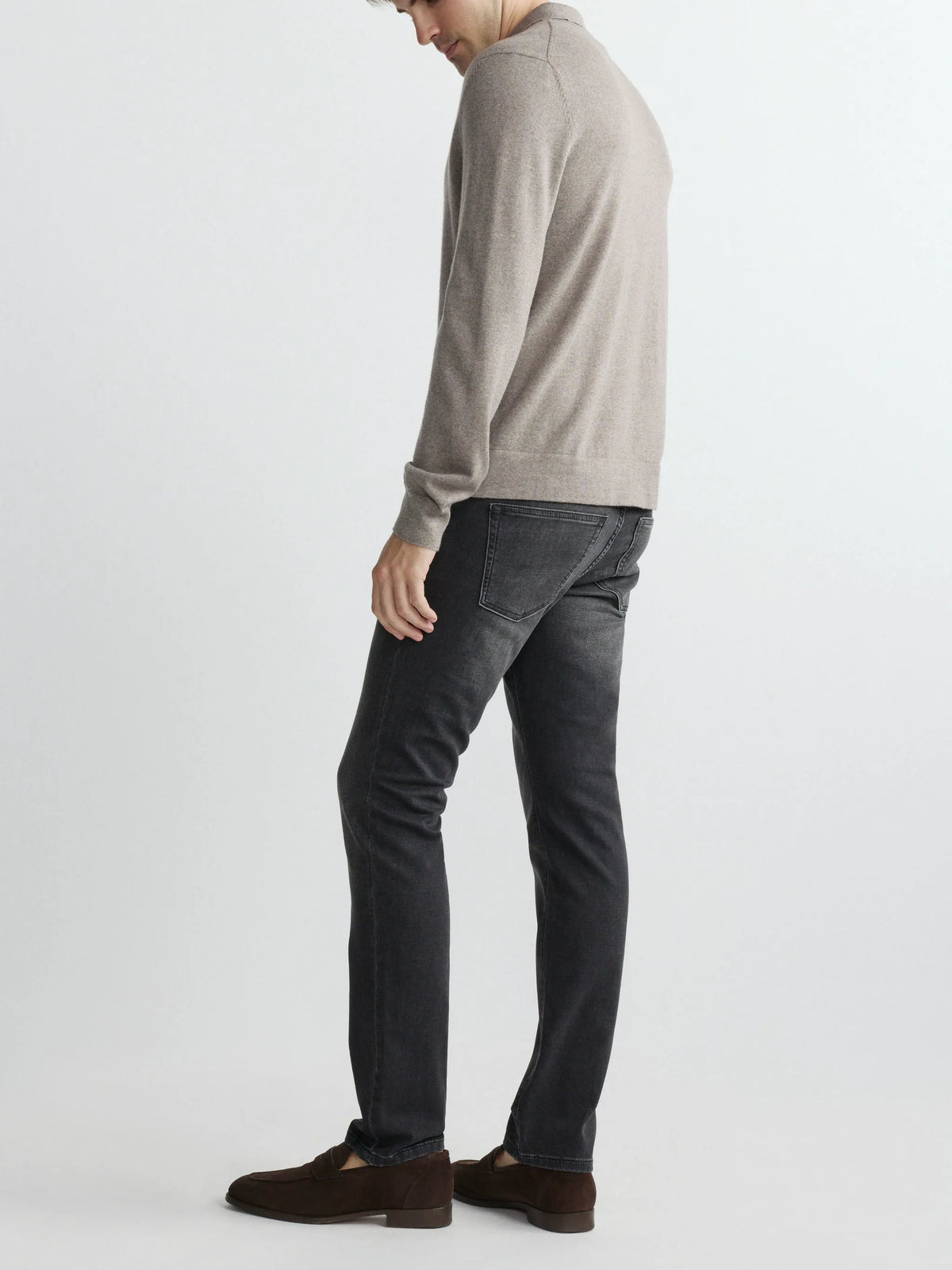 Washed Black Knit
