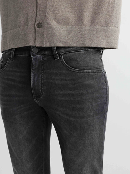 Washed Black Knit