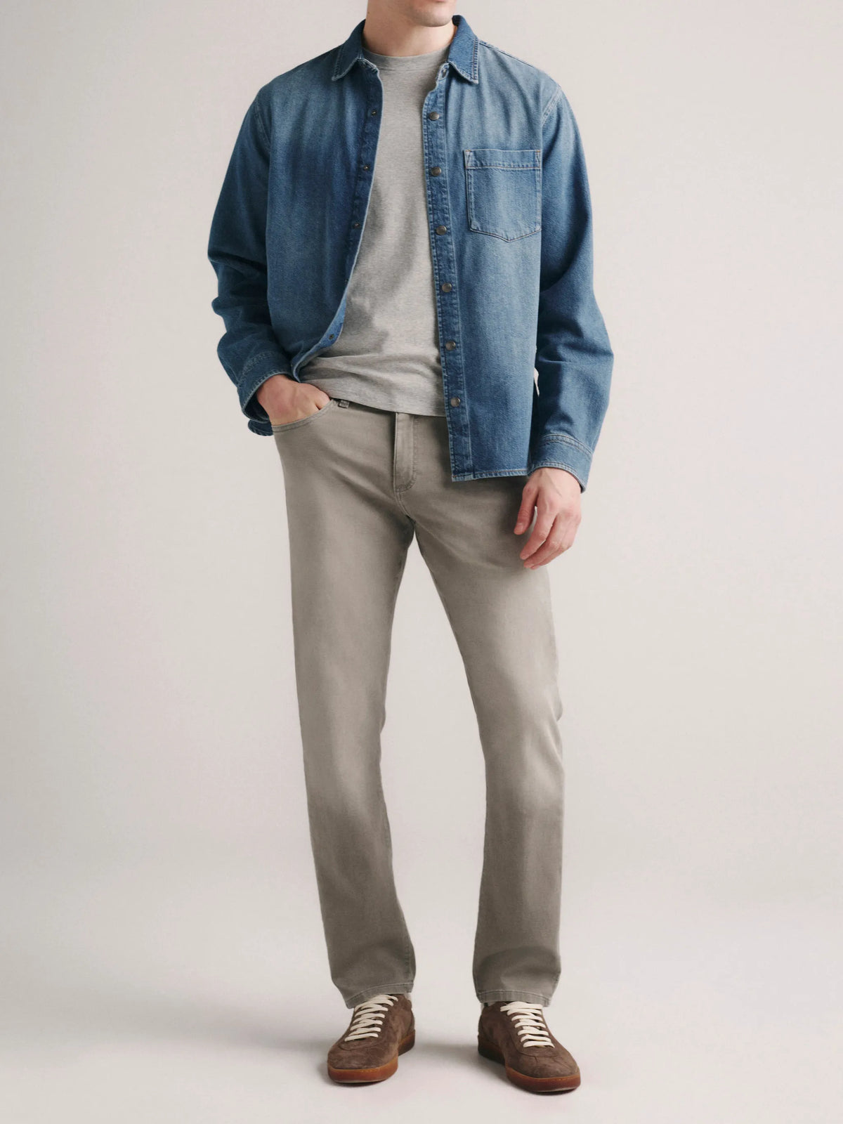 Washed Grey Knit