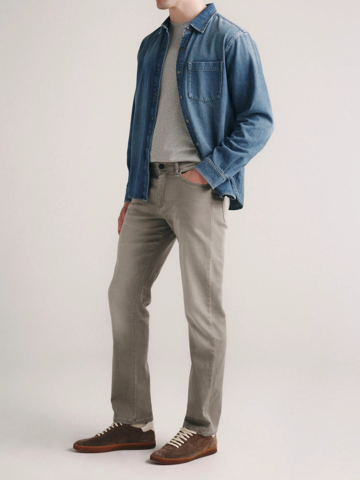 Washed Grey Knit