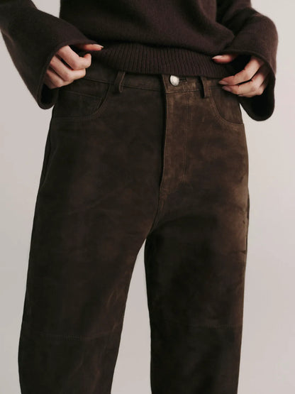 Tobacco Suede